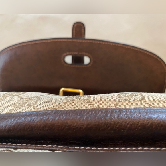 (RARE*RARE*RARE) VINTAGE GUCCI (ACTUAL CAMERA EQUIPMENT BAG) EXCELLENT VINTAGE) - Picture 10 of 16